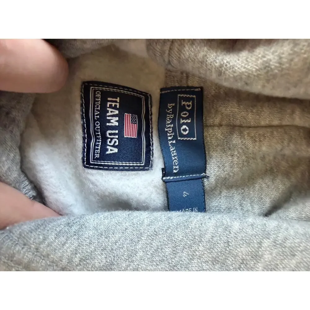 Ralph lauren polo bear hoodie usa olympic team 4T
